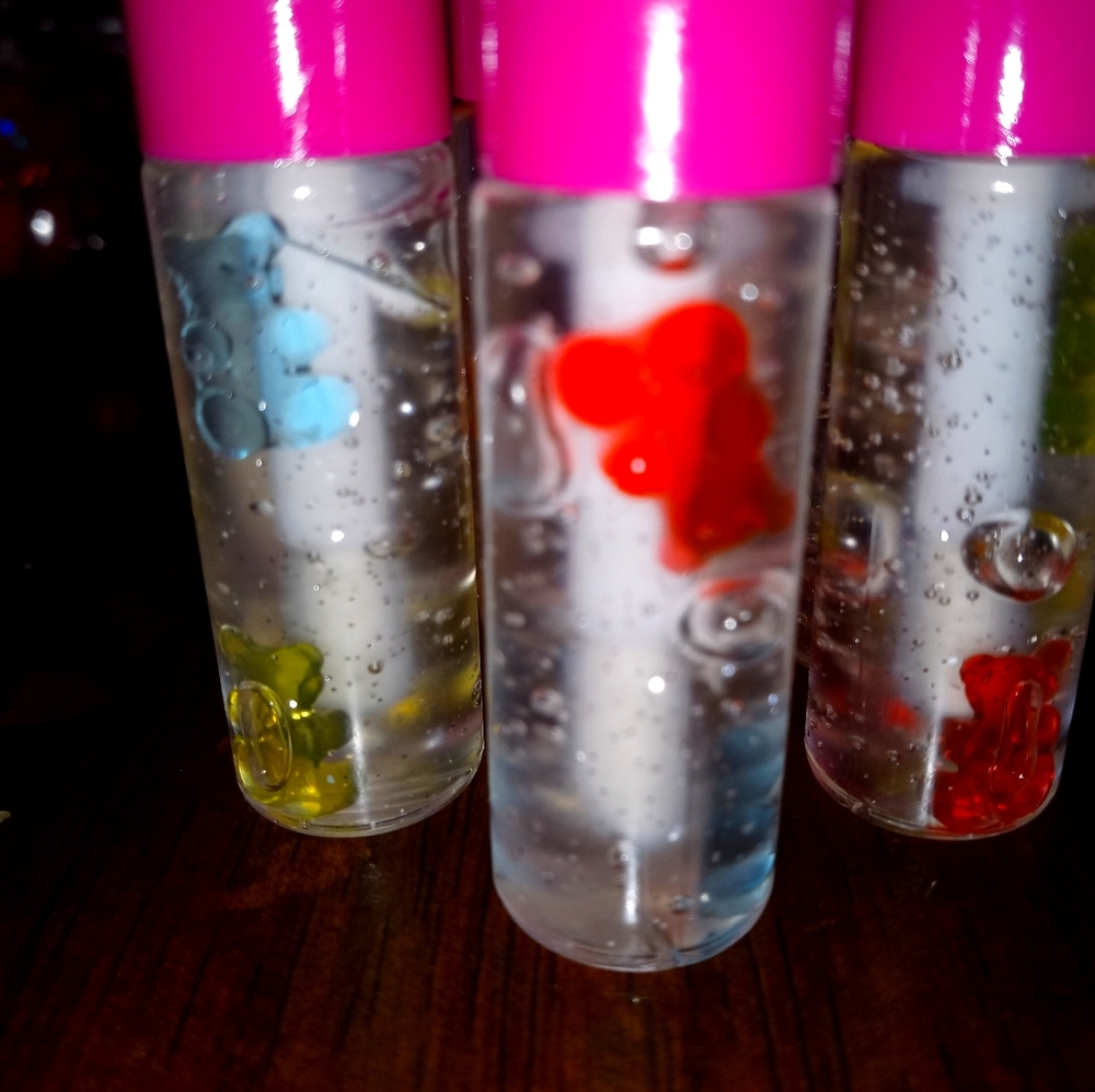 Teddy bear lip gloss